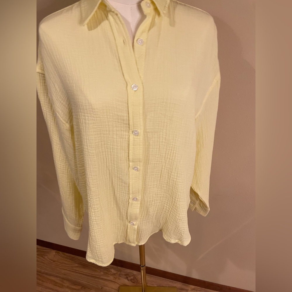 Joe's Jeans Soft Yellow Top